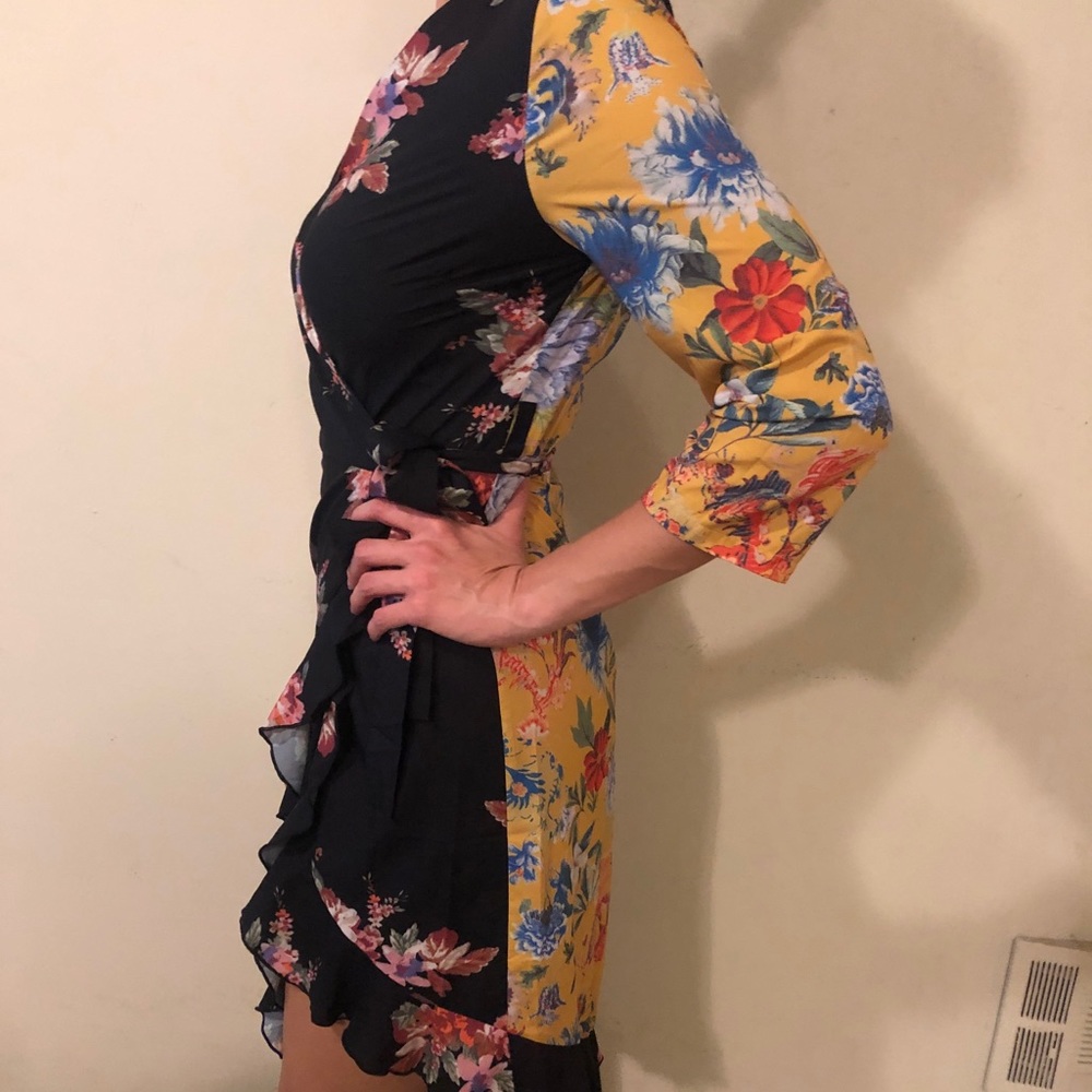 Wrap around dress
